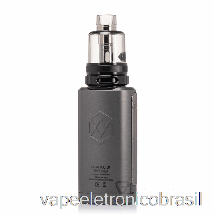 Vape Eletrônico Freemax Maxus Max Pro 168w Starter Kit Gunmetal